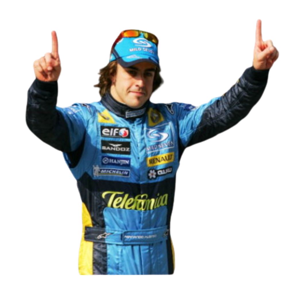 Fernando Alonso Renault 2005 Race Suit Replica