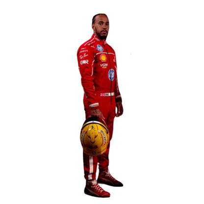 Lewis Hamilton Ferrari 2025 Race Suit Replica