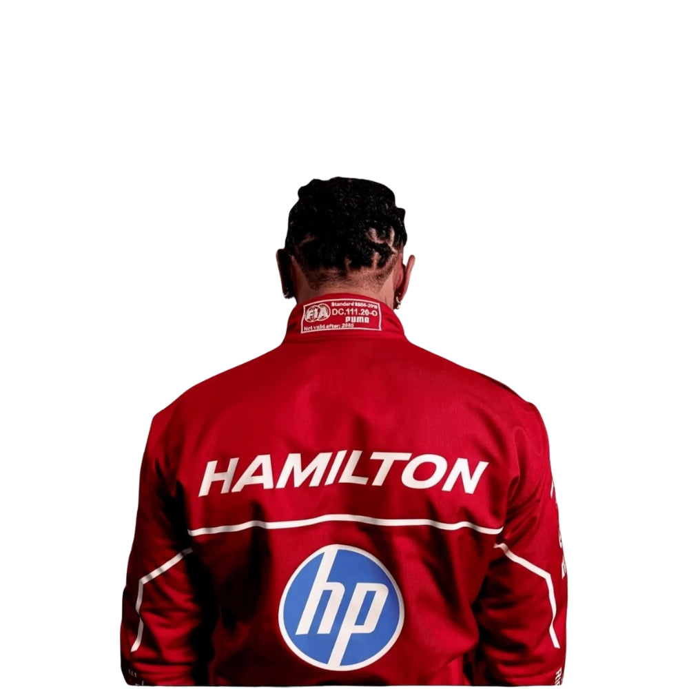 Lewis Hamilton Ferrari 2025 Race Suit Replica