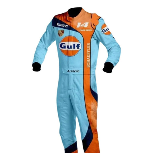 Fernando Alonso Porsche-Style Race Suit Replica