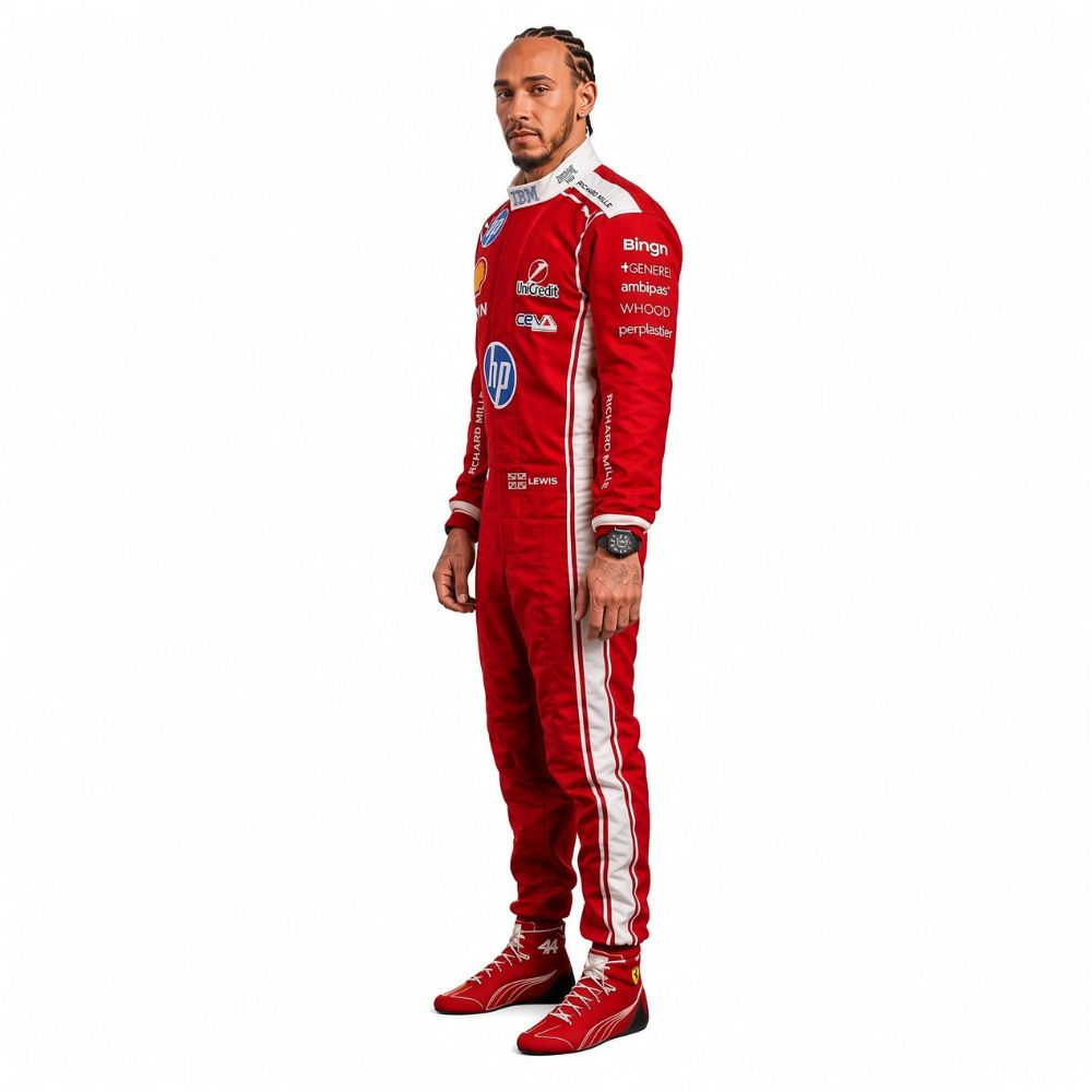 Lewis Hamilton Ferrari 2026 Race Suit Replica