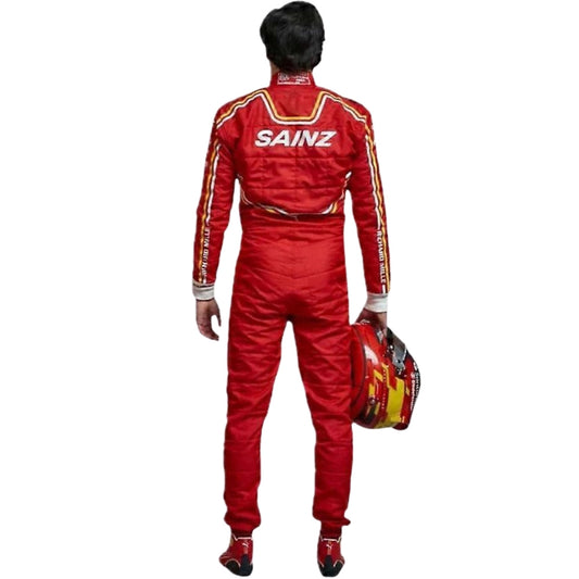 Carlos Sainz Ferrari 2024 Karting Suit Replica