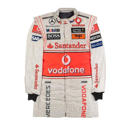 Lewis Hamilton McLaren 2008 Embroidered Race Suit