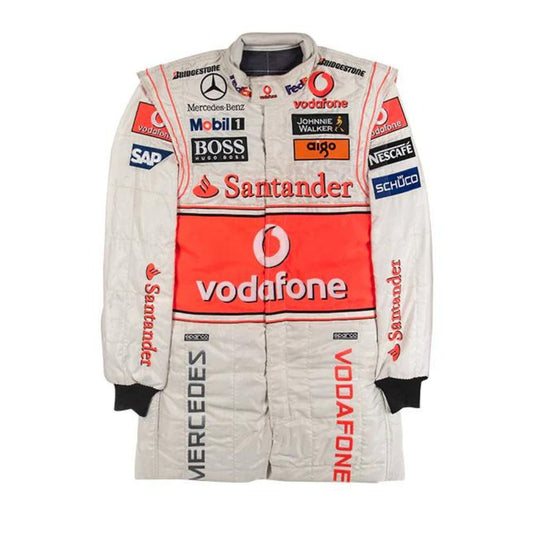 Lewis Hamilton McLaren 2008 Embroidered Race Suit
