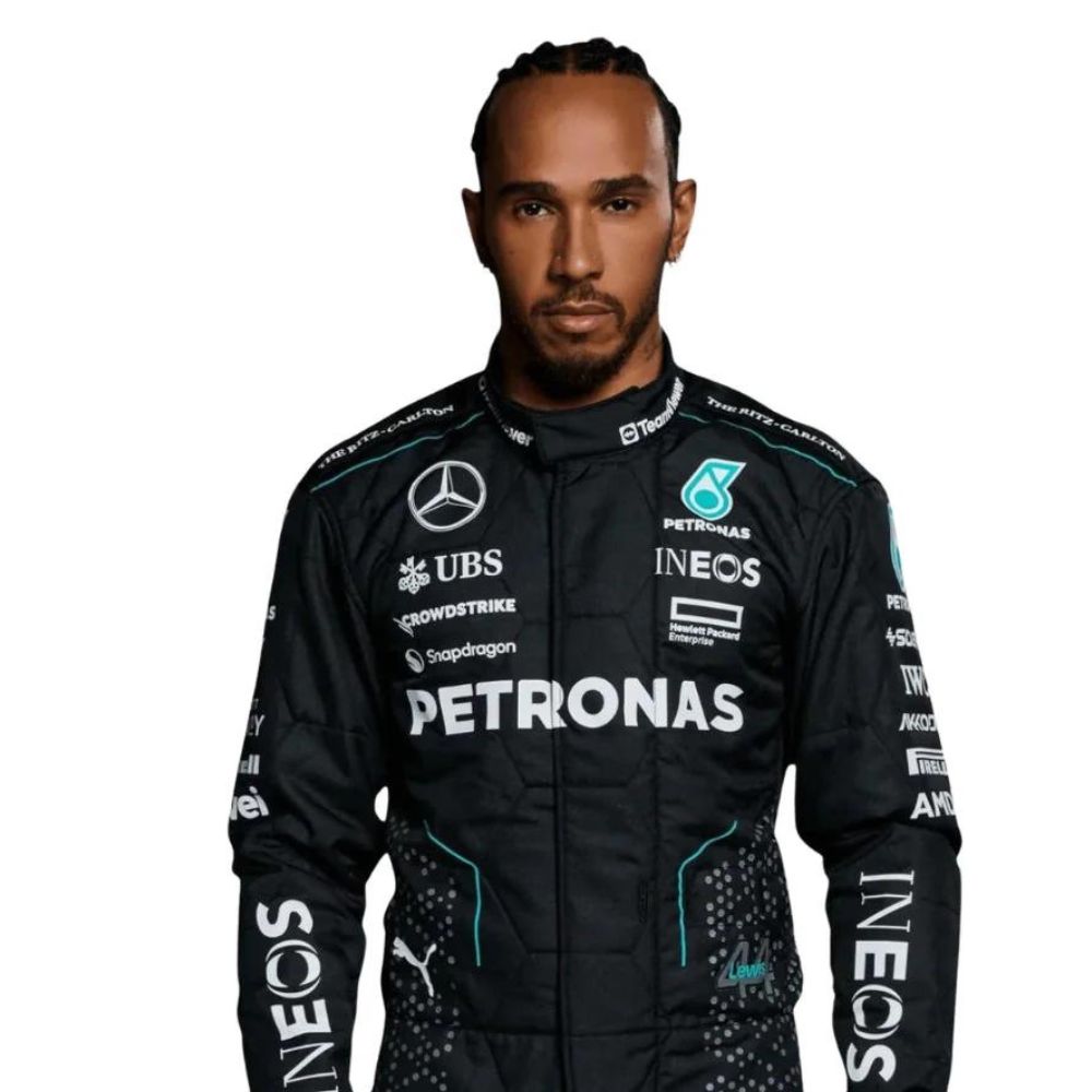 Lewis Hamilton Mercedes 2024 Race Suit Replica