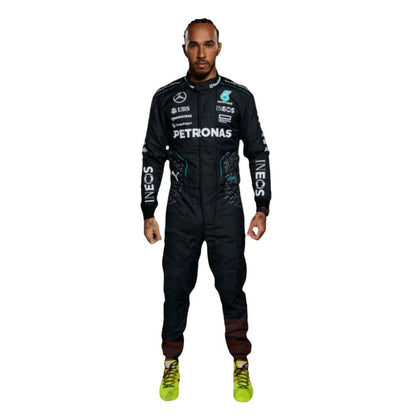 Lewis Hamilton Mercedes 2024 Race Suit Replica