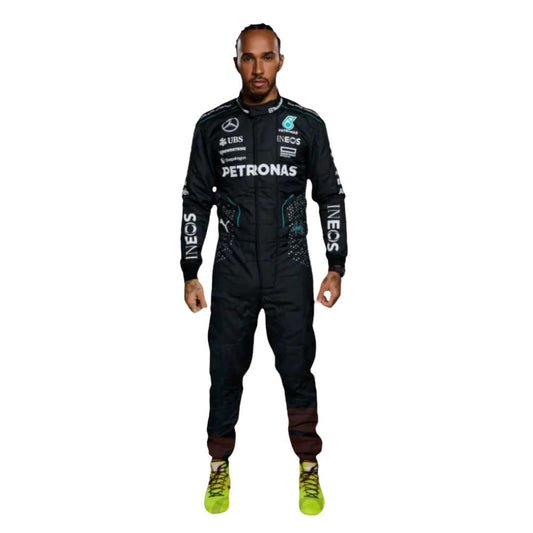 Lewis Hamilton Mercedes 2024 Race Suit Replica
