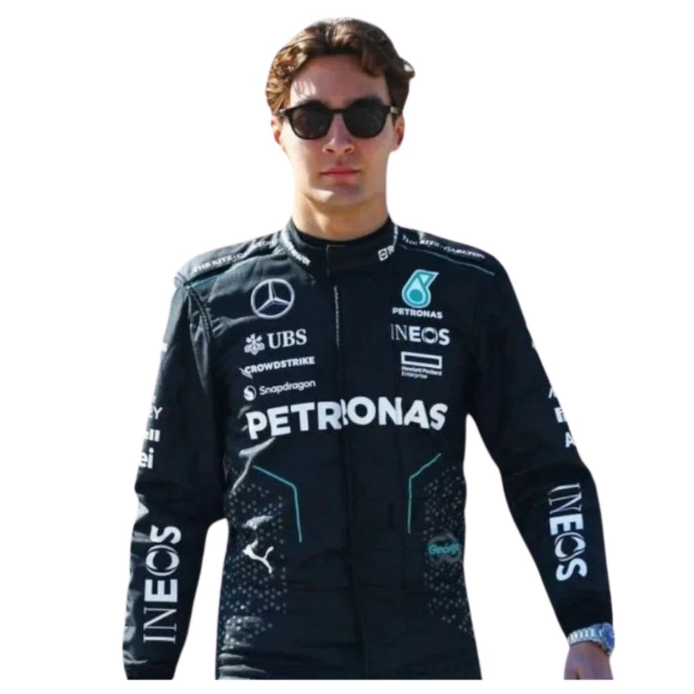 George Russell Mercedes 2024 Race Suit Replica