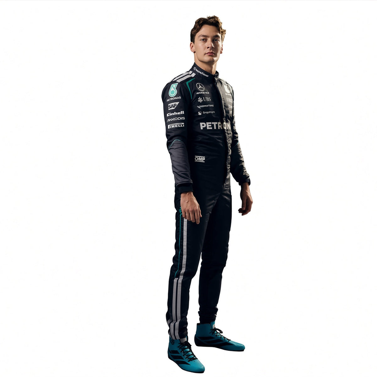 George Russell Mercedes 2026 Race Suit Replica