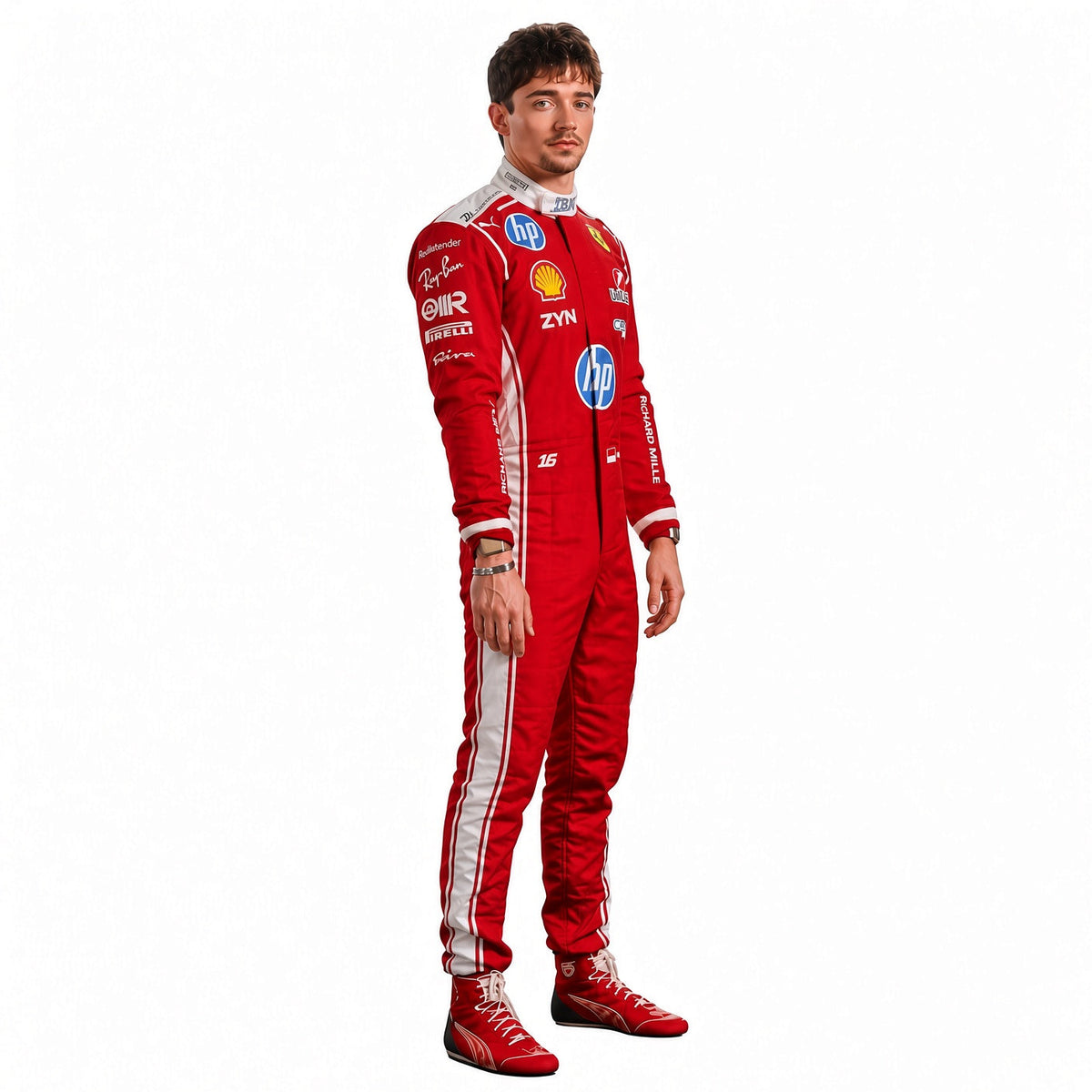 Charles Leclerc Ferrari 2026 Race Suit Replica
